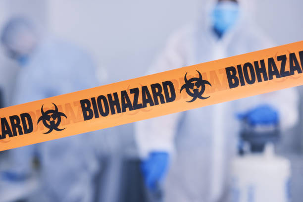 Professional Biohazard technician working in Stratham, NH